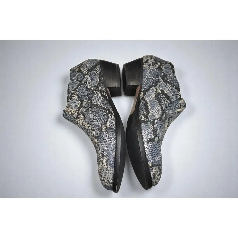 Skechers Faux Snakeskin Chelsea Boots Men’s Size 10 | Western-Inspired Slip-On